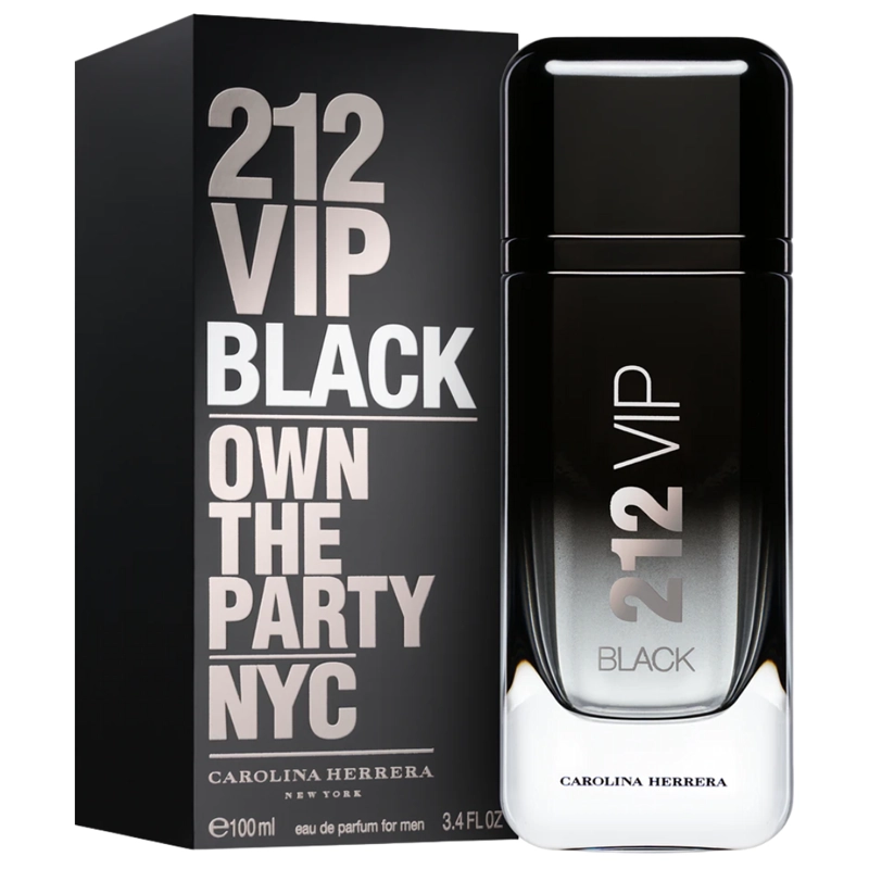 CAROLINA HERRERA 212 VIP BLACK 100 ML EDP HOMBRE - 1