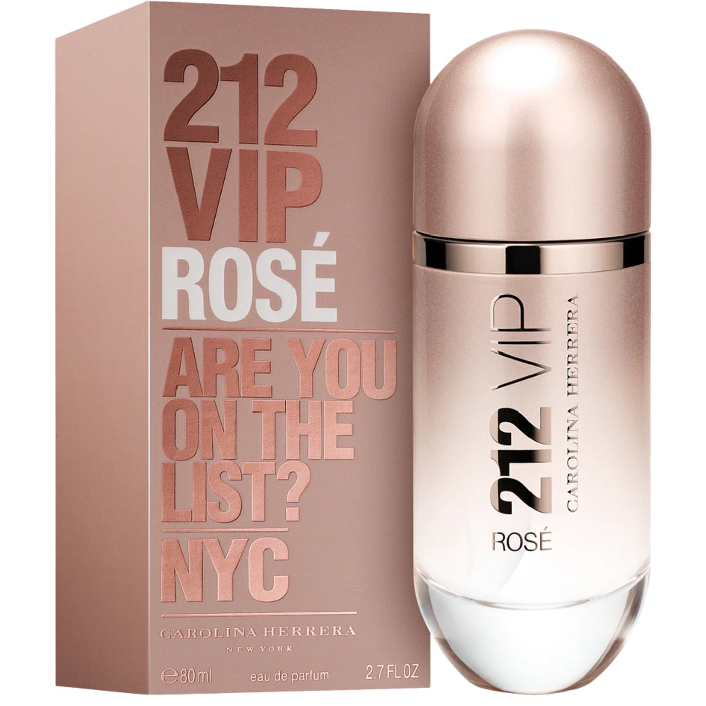 CAROLINA HERRERA 212 VIP ROSE  EDP 80 ML - 1