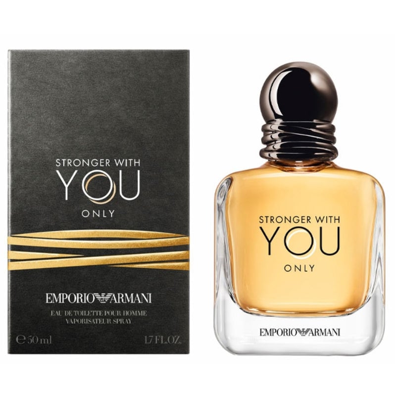 EMPORIO ARMANI STRONGER WITH YOU ONLY EDT 50 ML HOMBRE - 1