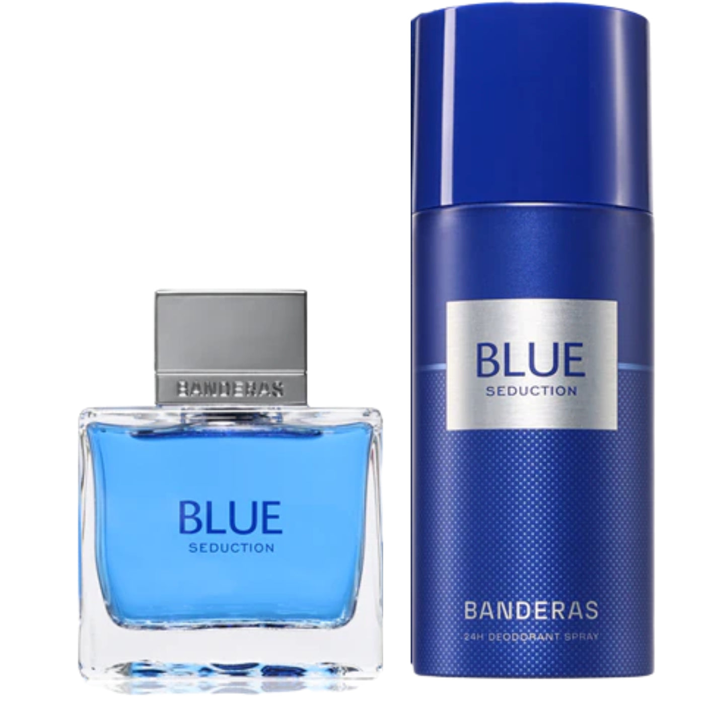 SET ANTONIO BANDERAS BLUE SEDUCTION EDT 100ML + DEO. 24H 150ML HOMBRE - 2