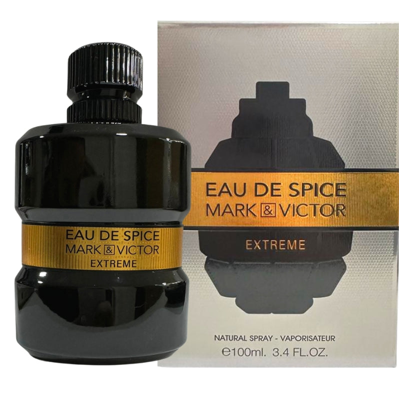 FRAGRANCE WORLD EAU DE SPICE EXTREME MARK & VICTOR EDP 100 ML HOMBRE - 1