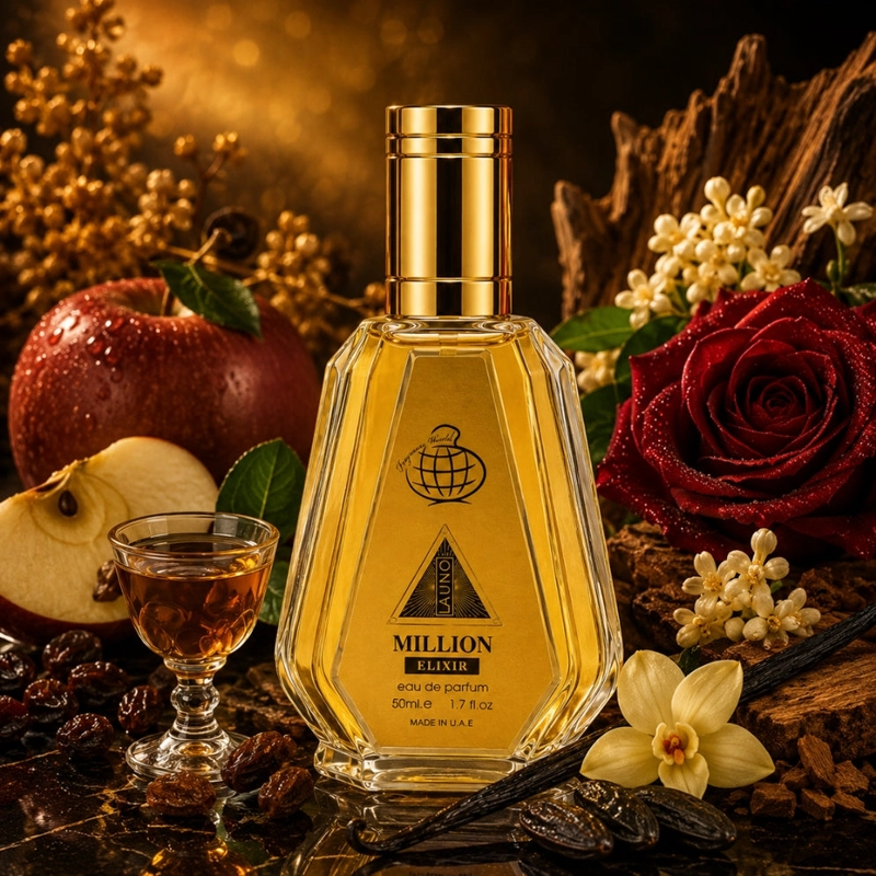 FRAGRANCE WORLD LA UNO MILLION ELIXIR EDP 50ML HOMBRE - 3
