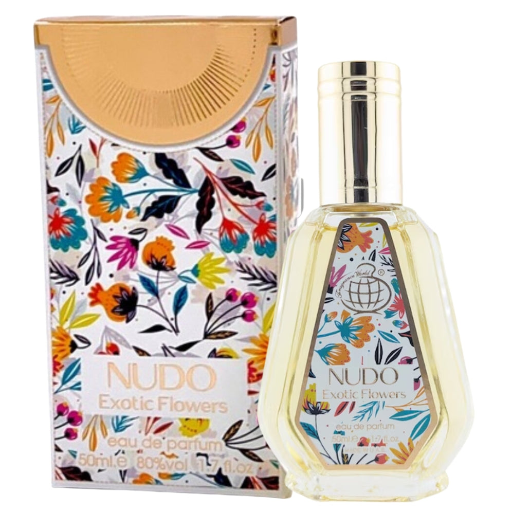 FRAGRANCE WORLD NUDO EXOTIC FLOWERS EDP 50ML MUJER - 1