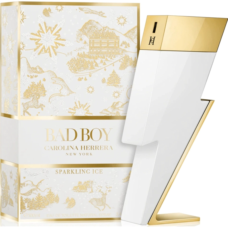 CAROLINA HERRERA BAD BOY SPARKLING ICE 100 ML EDT HOMBRE - 1