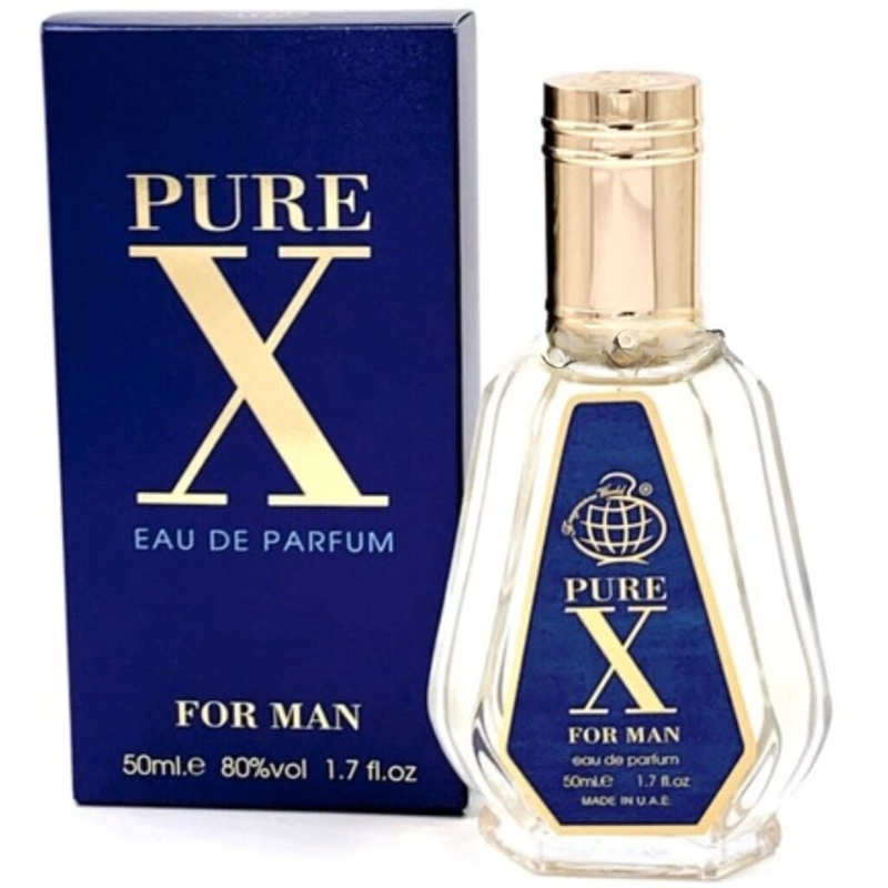 FRAGRANCE WORLD PURE X FOR MAN EDP 50ML HOMBRE - 2
