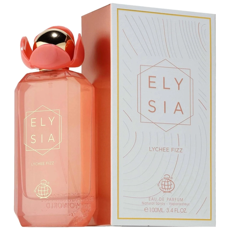 FRAGRANCE WORLD ELYSIA LYCHEE FIZZ EDP 100ML MUJER - 1