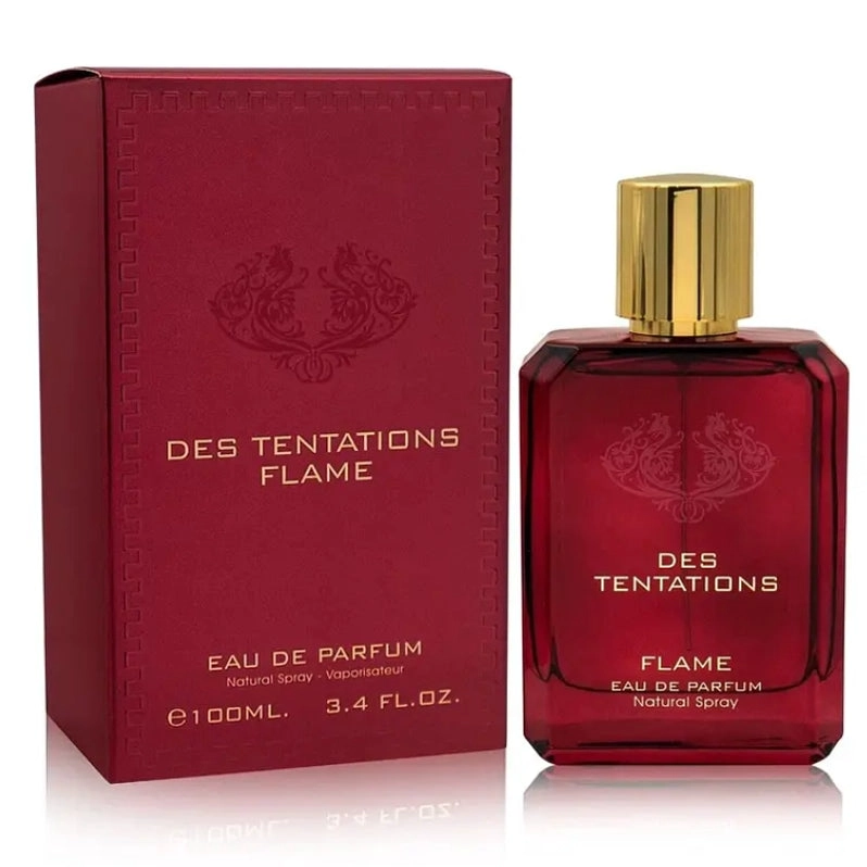 FRAGRANCE WORLD DES TENTATIONS FLAME EDP 100ML HOMBRE - 1