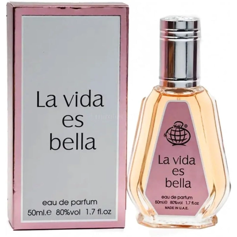 FRAGRANCE WORLD LA VIDA ES BELLA EDP 50ML MUJER - 1
