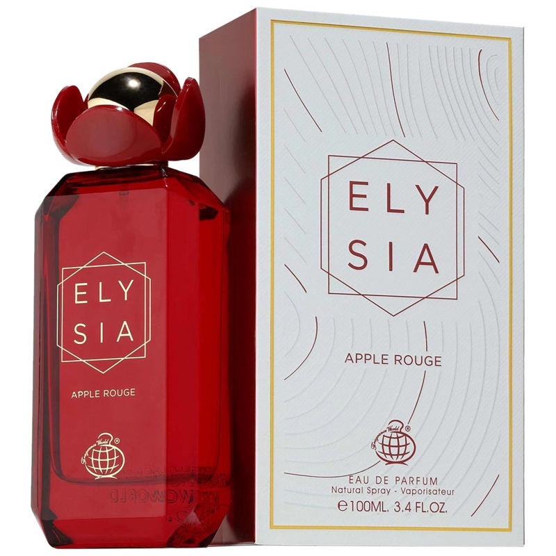 FRAGRANCE WORLD ELYSIA APPLE ROUGE EDP 100ML MUJER - 1