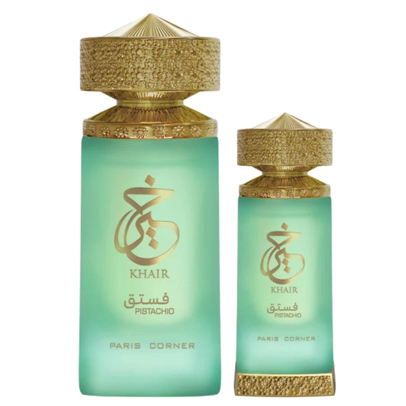 SET PARIS CORNER KHAIR PISTACHIO 100ML + OIL 25ML - 2