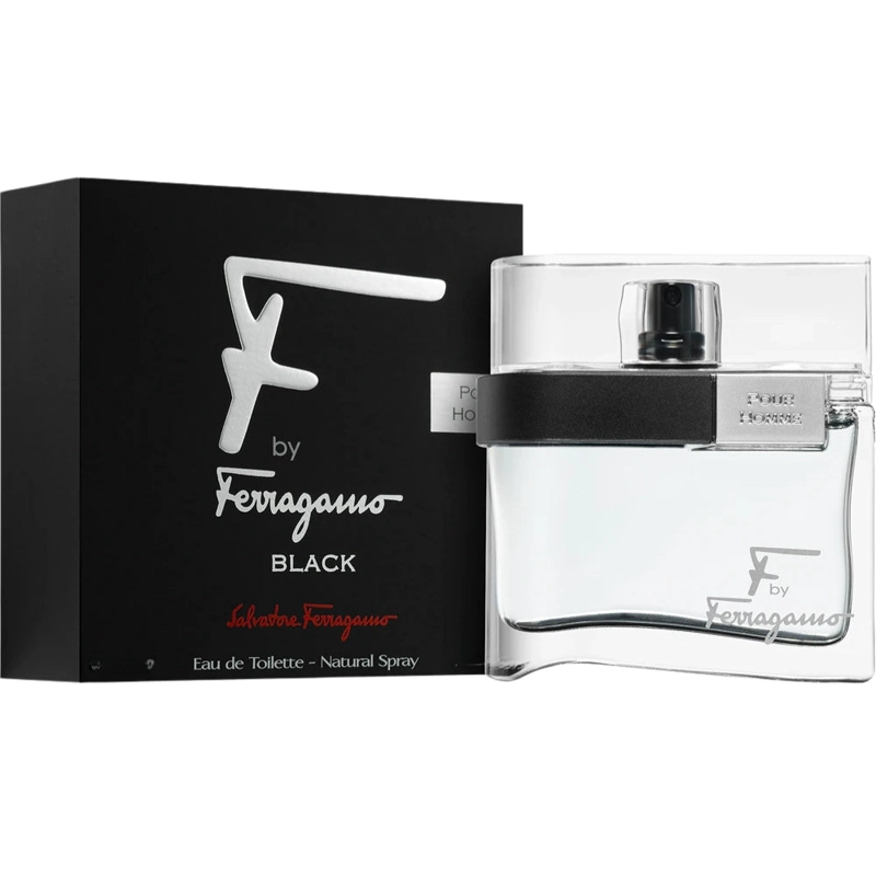 SALVATORE FERRAGAMO BLACK POUR HOMME EDT 100 ML - 1