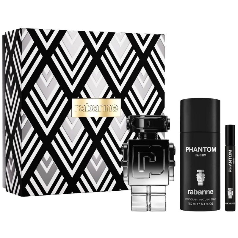 SET PERFUME PHANTOM ELIXIR 100 ML + MINI 10 ML + DEO PARFUM 150 ML 2026 PACO RABANNE - 1