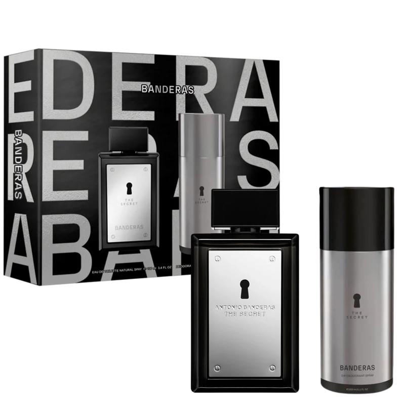 THE SECRET SET EDT 100 ML  DEO 150 ML H - 1