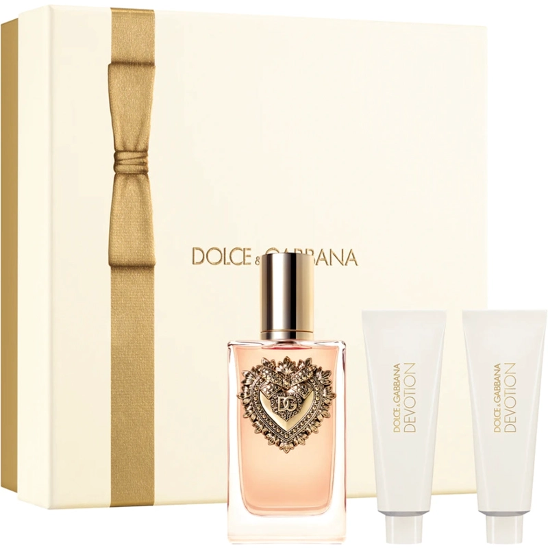 SET DOLCE & GABANNA DEVOTION EDP 100ML + SG 50ML +BODY LOTION 50ML MUJER - 1