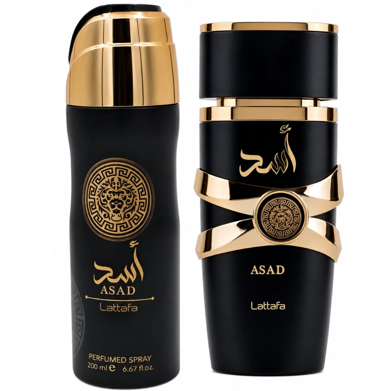 ESTUCHE LATTAFA ASAD EDP 100 ML + DEO SPRAY 200 ML HOMBRE - 2