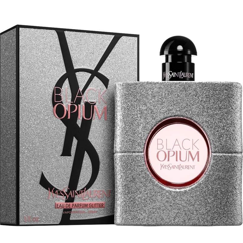 YVES SAINT LAURENT BLACK OPIUM GLITTER EDP 90 ML - 1