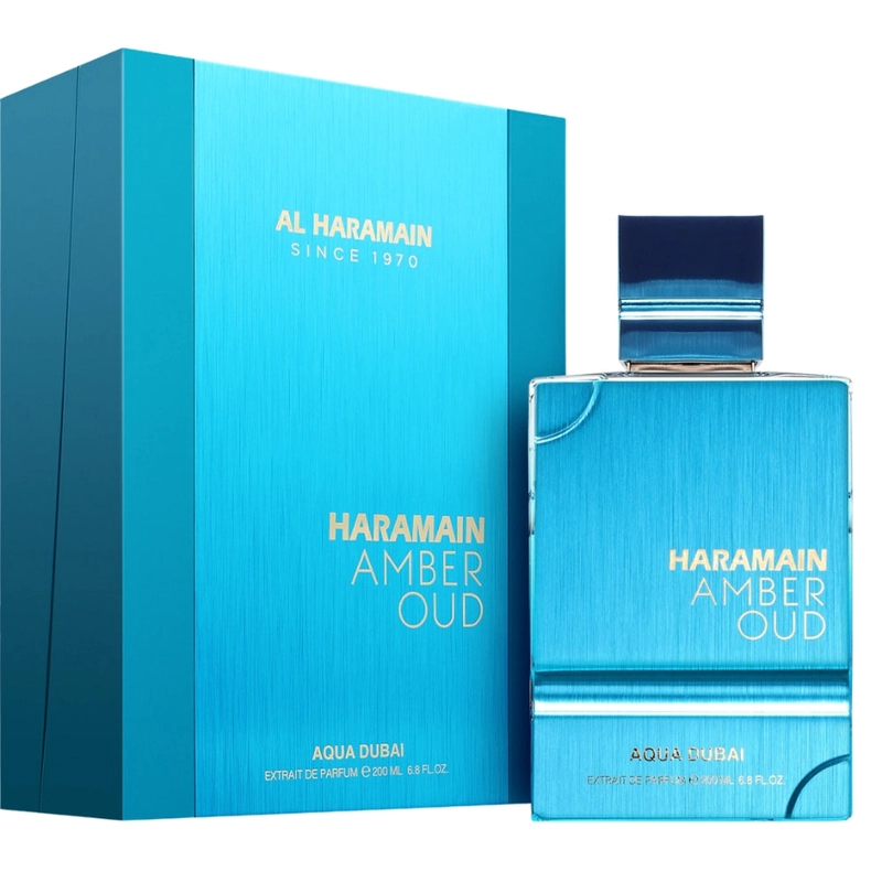 AL HARAMAIN AMBER OUD AQUA DUBAI EXTRAIT HOMBRE 200 ML - 1
