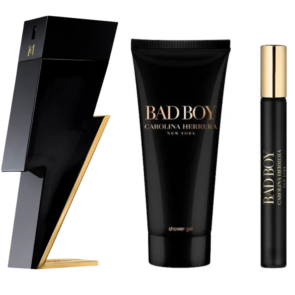 SET CAROLINA HERRERA BAB BOY EDT 100 ML + MINI 10 ML + GEL DE DUCHA 100 ML - 2