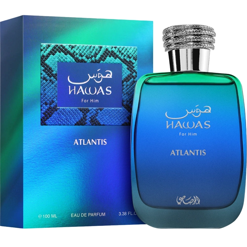 HAWAS ATLANTIS EDP 100ML HOMBRE - 1