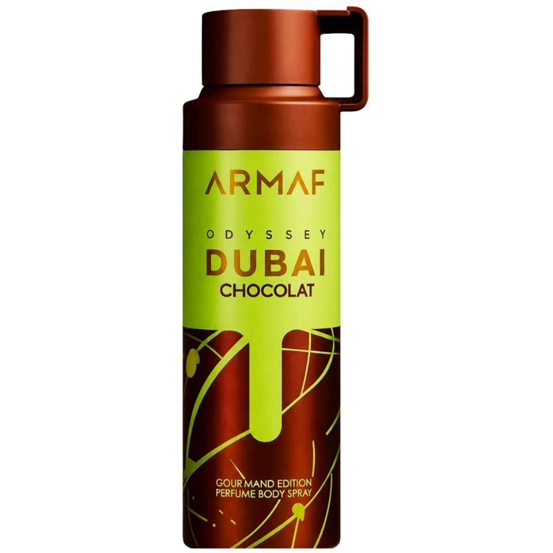DESODORANTE ARMAF ODYSSEY DUBAI CHOCOLAT GOURMAND PERFUME BODY SPRAY 200 ML - 1