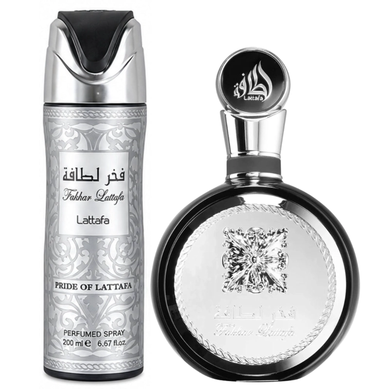 SET LATTAFA FAKHAR EDP 100 ML + SPRAY 200 ML HOMBRE - 2