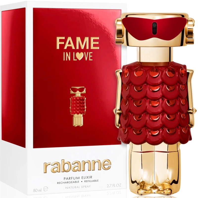RABANNE FAME IN LOVE PARFUM ELIXIR 80 ML MUJER RECARGABLE/REFILL - 1