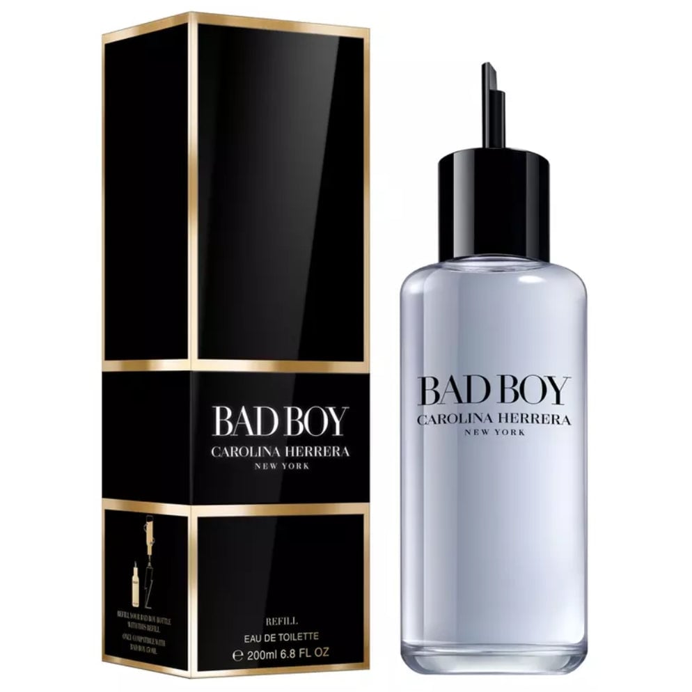 CAROLINA HERRERA BAD BOY EDT RECARGA 200 ML - 1