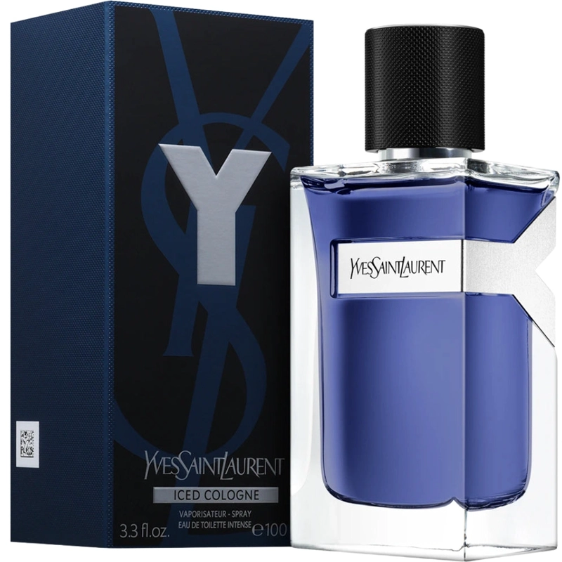 YVES SAINT LAURENT ICED COLOGNE EDT INTENSE HOMBRE 100 ML - 1
