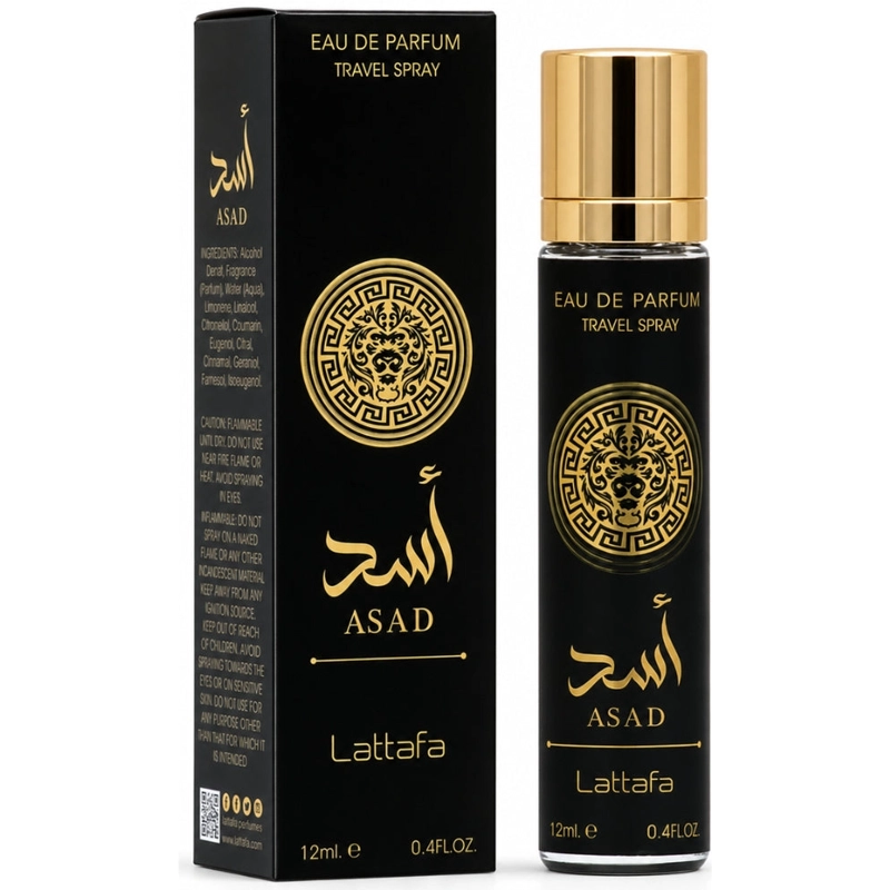 LATTAFA ASAD EDP 12 ML TRAVEL SPAY - 1