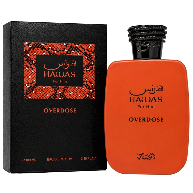RASASI HAWAS FOR HIM OVERDOSE EDP 100 ML - 1