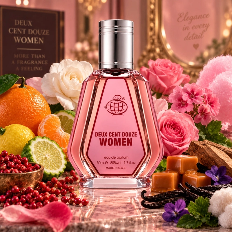 FRAGRANCE WORLD DEUX CENT DOUZE WOMEN EDP 50ML MUJER (CAROLINA HERRERA 212 SEXY) - 3