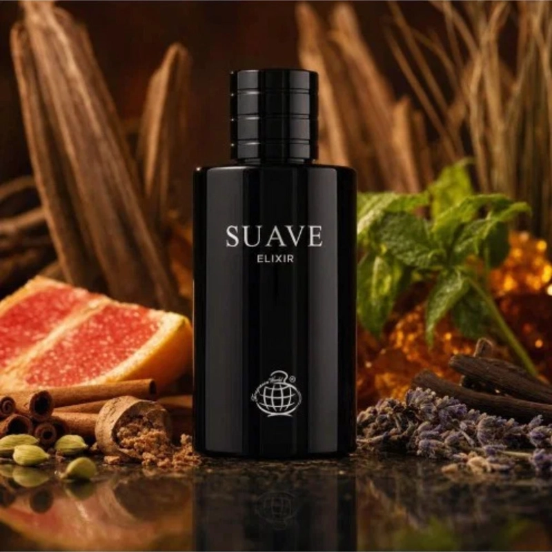 FRAGRANCE WORLD SUAVE ELIXIR EXTRAIT DE PARFUM HOMBRE 80 ML - 3