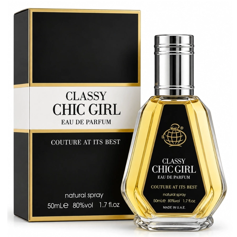 FRAGRANCE WORLD CLASSY CHIC GIRL EDP 50ML MUJER (CAROLINA HERRERA GOOD GIRL) - 1