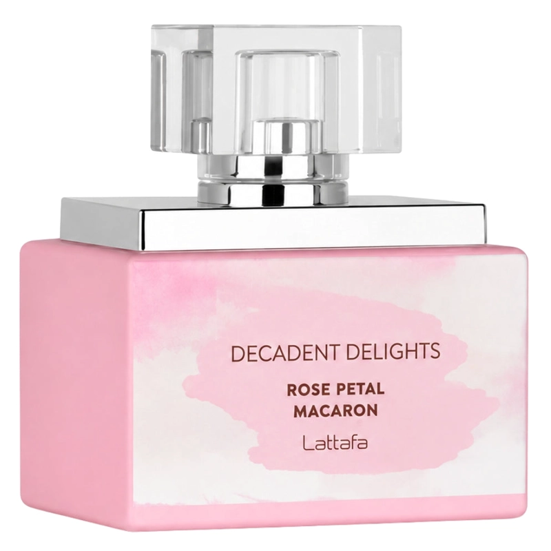 LATTAFA DECADENT DELIGHT ROSE PETAL MACARON EDP UNISEX 50 ML - 2