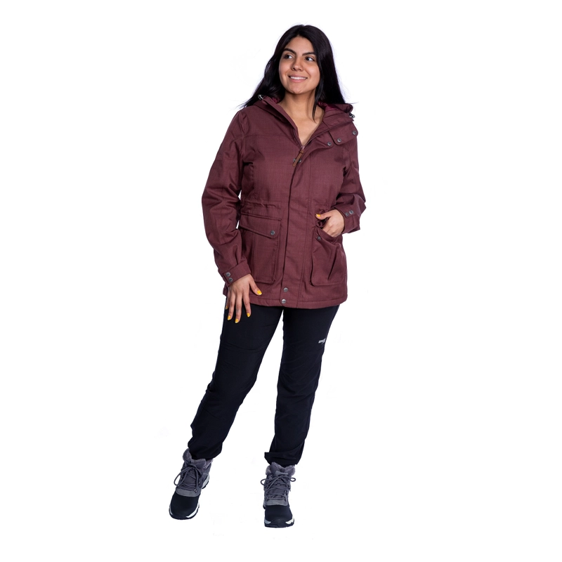 CHAQUETA MUJER ANDORRA THERM LADRILLO APARSO - 3