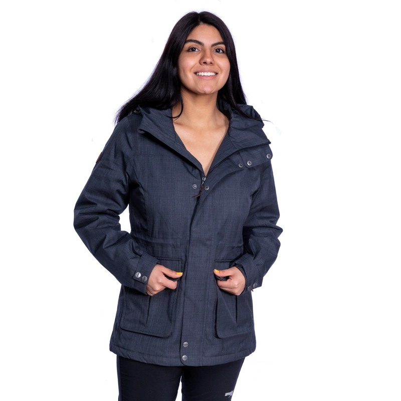 CHAQUETA MUJER ANDORRA THERM GRIS APARSO - 1