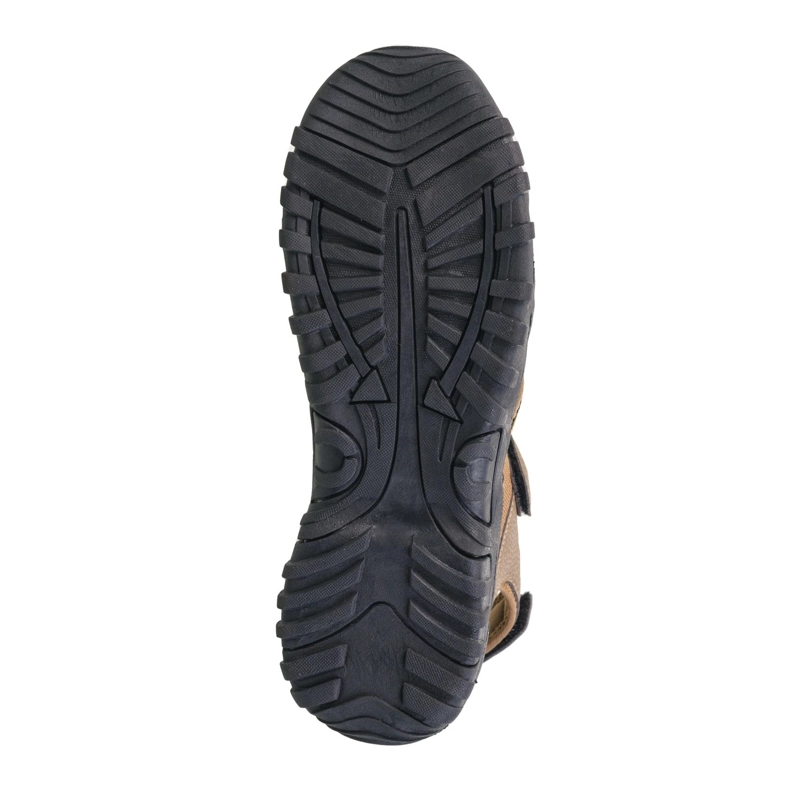 SANDALIA HOMBRE PRETO H3 CAMEL APARSO - 4