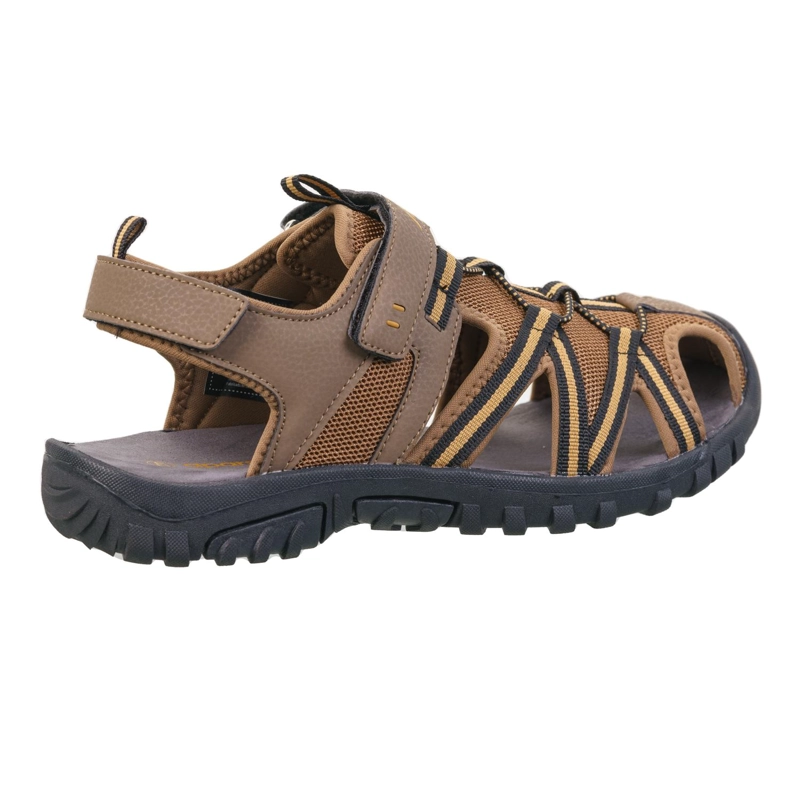 SANDALIA HOMBRE PRETO H3 CAMEL APARSO - 5