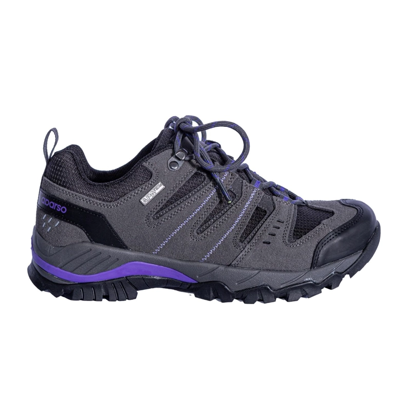 ZAPATILLAS MUJER APARSO OUTDOOR GRIS CUERO IMPERMEABLE CORSO - 1