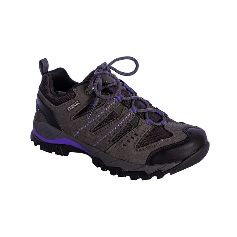 ZAPATILLAS MUJER APARSO OUTDOOR GRIS CUERO IMPERMEABLE CORSO - 2