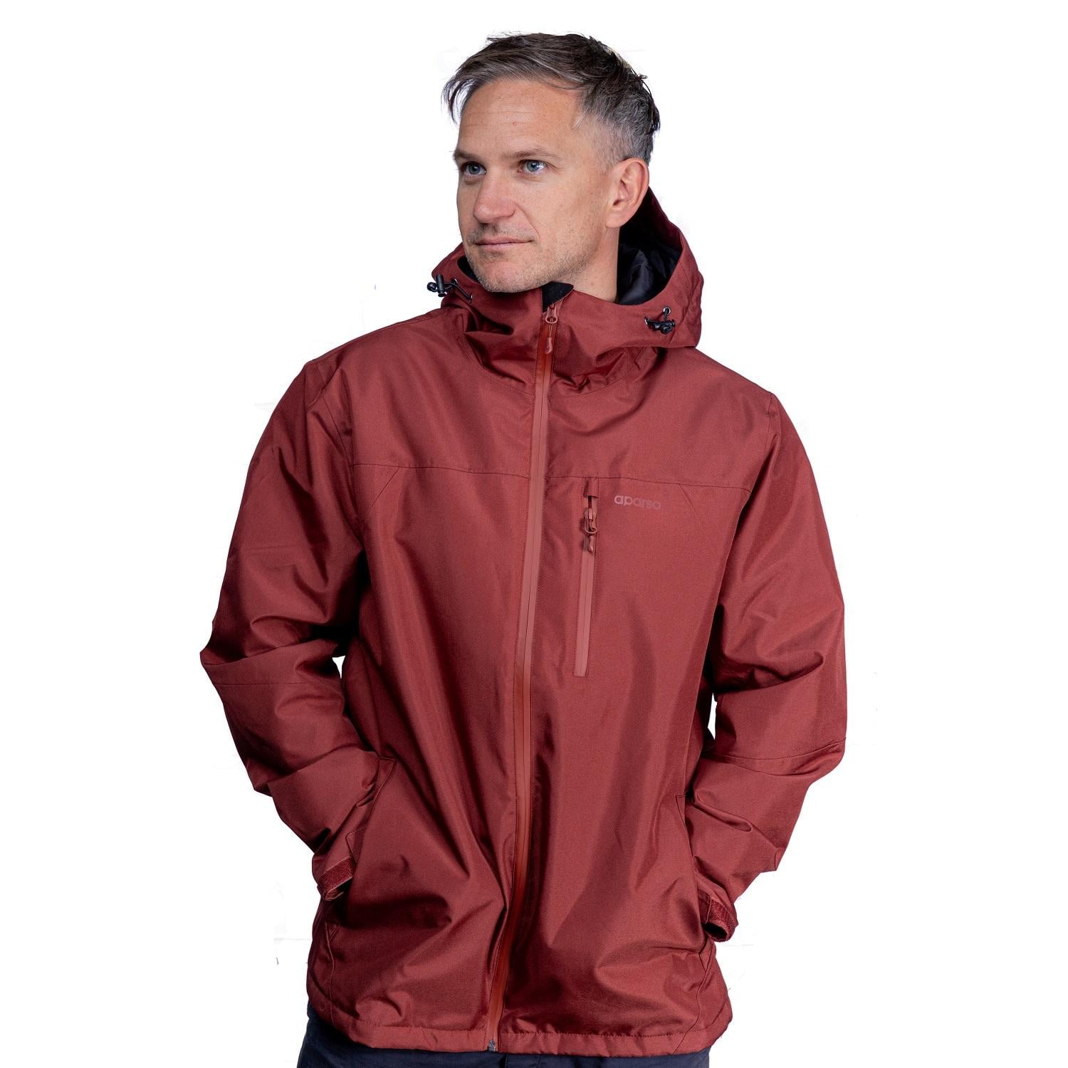 CHAQUETA HOMBRE APARSO LADRILLO IMPERMEABLE SIRIUS - 1
