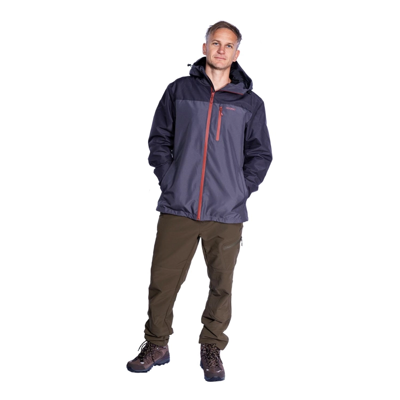 CHAQUETA IMPERMEABLE HOMBRE SIRIUS GRIS APARSO - 4