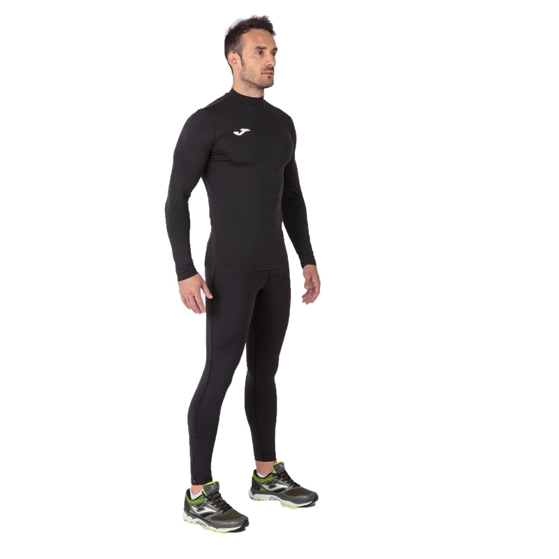 POLERA PRIMERA CAPA HOMBRE BRAMA ACADEMY NEGRO JOMA - 4