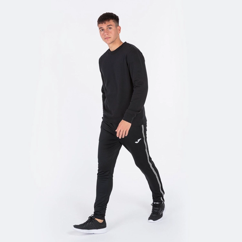 POLERON HOMBRE MONTANA NEGRO JOMA - 4