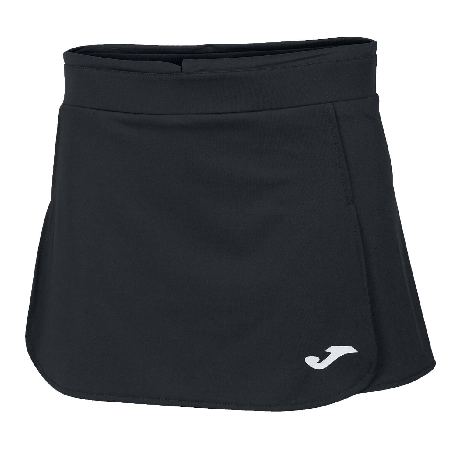 FALDA PADEL MUJER OPEN II NEGRO JOMA - 1