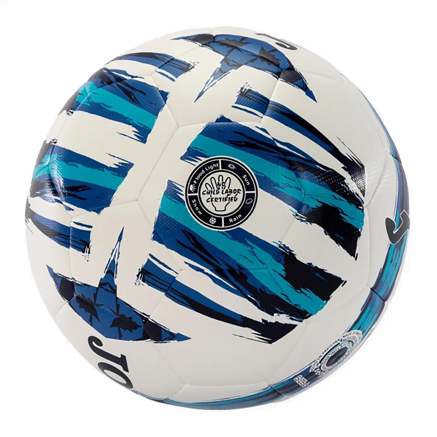 BALÓN FÚTBOL JOMA U-LIGHT BLANCO AZUL - 3