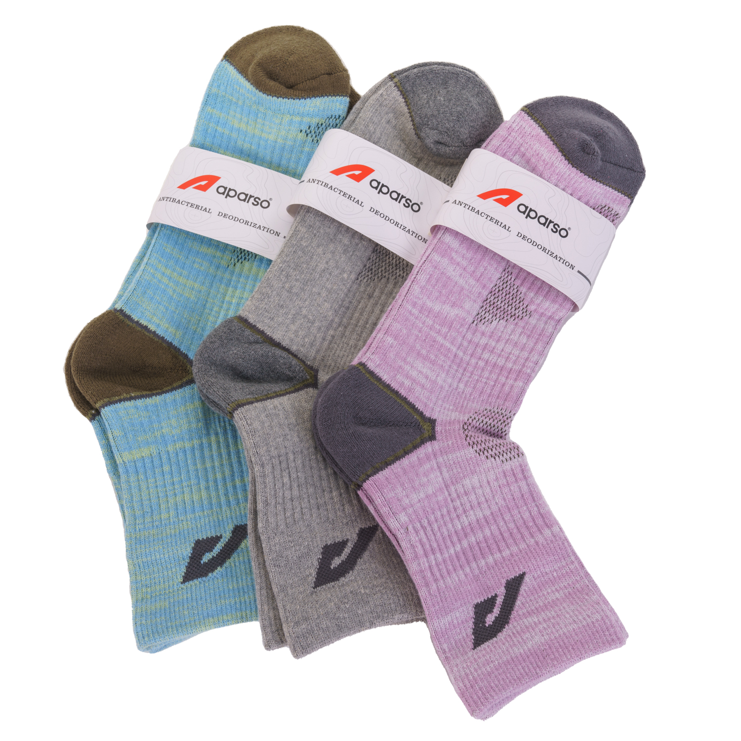 TRIPACK CALCETINES MUJER APARSO VOGA HIKING VOGA M - 2