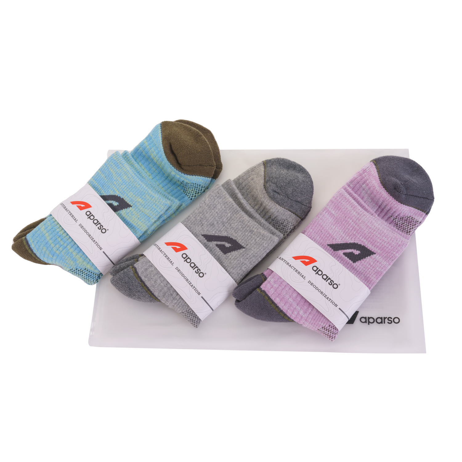 TRIPACK CALCETINES MUJER APARSO VOGA HIKING VOGA M - 3