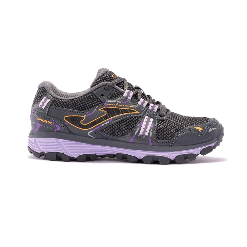ZAPATILLAS MUJER JOMA RUNNING GRIS TRAIL SHOCK LADY - 1