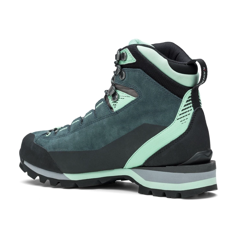 BOTIN TREKKING MUJER GRAND TOUR GTX GRIS TURQUESA KAYLAND - 5
